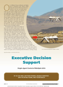 Executive Decision Support - SEOR