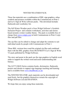 Winter Weather signs