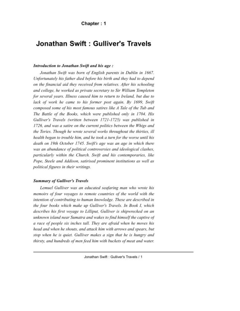 Jonathan Swift  Gullivers Travels