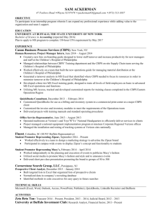 My Resume - University at Buffalo