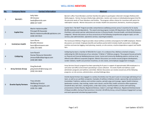 Well-Being Mentors - Greater St. Cloud Development Corporation