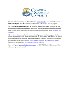 Columbia Southern University, one of the nation's top online