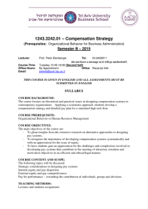 1243.3242.01 – Compensation Strategy