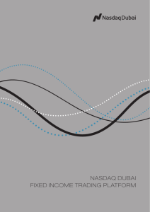 NASDAQ DUBAI FIXED INCOME TRADING PLATFORM