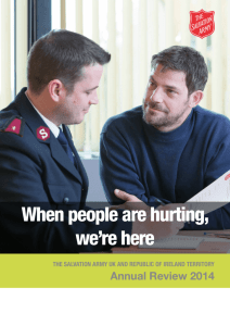 Annual Review 2014 - The Salvation Army
