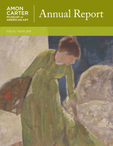 Annual Report - Amon Carter Museum of American Art