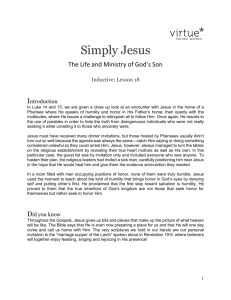 Virtue Bible Study - Simply Jesus: Inductive, Lesson 18