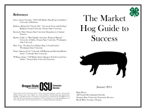 The Market Hog Guide to Success - University of New Hampshire