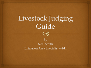 Livestock Judging Guide Swine - University of Tennessee Extension