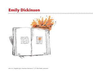 Emily Dickinson - return to main page