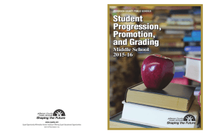 Student Promotion and Grading - Jefferson County Public Schools