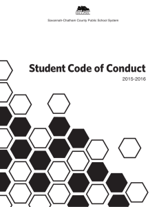 Student Code of Conduct