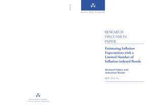 Estimating Inflation Expectations with a Limited Number of Inflation