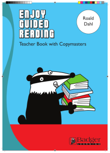 Teacher Book with Copymasters