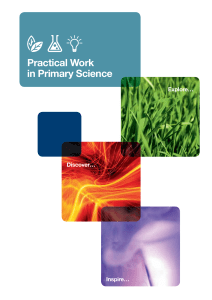 Practical Work in Primary Science