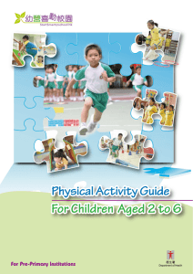 Physical Activity Guide for Children Aged 2 to 6