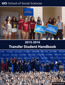 2015-16 Transfer Student Handbook - undergrad
