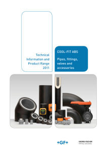 Technical Information and Product Range 2011