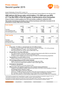 Q2 2015 Results Announcement
