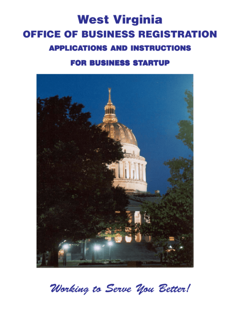 Business Registration West Virginia Division of Labor