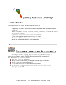 1 / an introduction to the real estate business