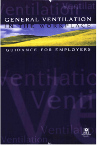 General ventilation - guidance for employers (HSG202)