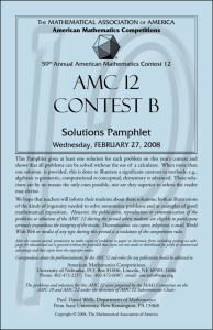 AMC 1012/AMC 12 contests + solutions/2008AMC12