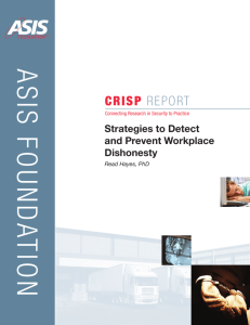 crisp report - Center for Problem