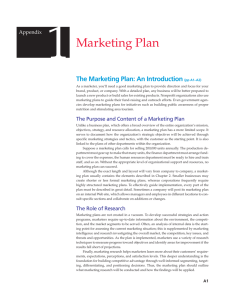Marketing Plan - FMT-HANU
