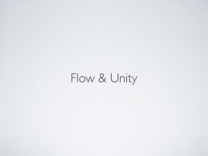 Flow & Unity - Dr. Mark Womack