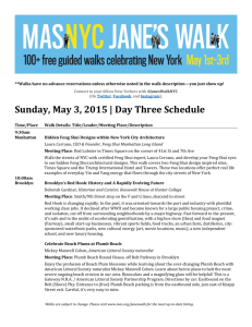 Sunday, May 3, 2015 | Day Three Schedule