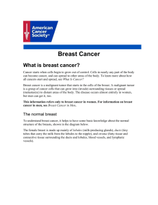 Breast Cancer - American Cancer Society