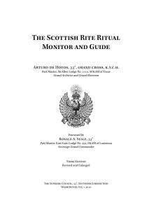 The Scottish Rite Ritual Monitor and Guide