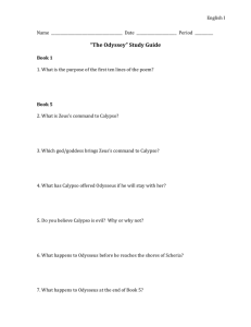 “The Odyssey” Study Guide