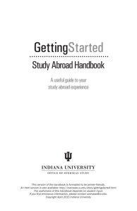 GettingStarted - Overseas Study