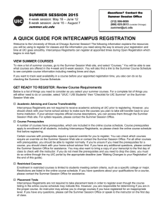 a quick guide for intercampus registration