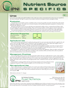 No. 1 Production Chemical Properties Agricultural Use Management