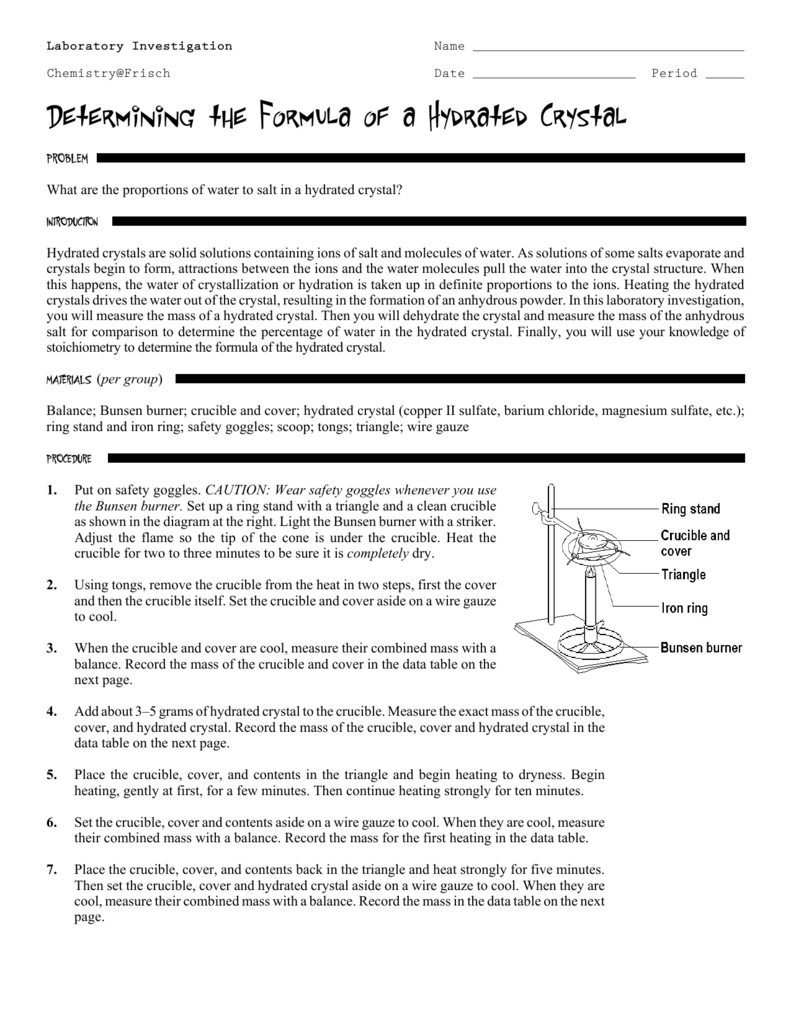 hydrated barium chloride formula