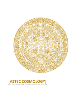 Aztec cosmology