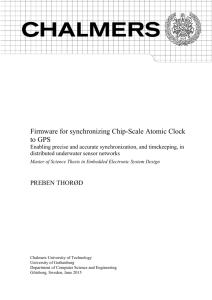 Firmware for synchronizing Chip