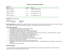 Systems of the Body Learning Module