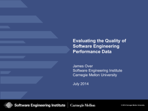 Evaluating the Quality of Software Engineering