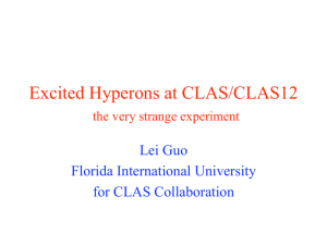 Excited Hyperons at CLAS/CLAS12 --