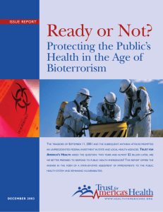 Ready or Not? - Trust for America's Health