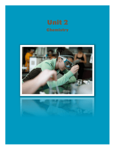 Unit 2- Chemistry