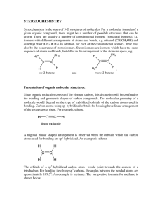 stereochemistry