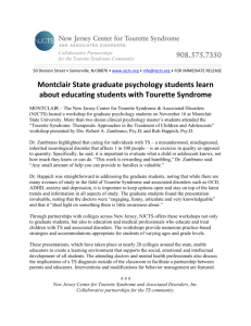 Montclair State graduate psychology students learn about