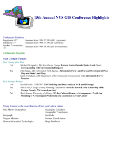 15th Annual NYS GIS Conference Highlights