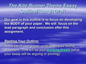 The Kite Runner Character List