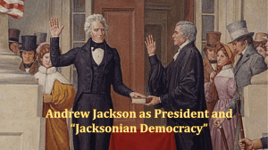 6.4-Jackson as President PowerPoint